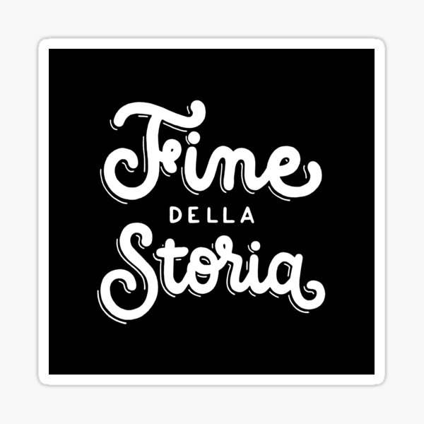 Item preview, Fine della storia designed and sold by Marta Ambrosetti.