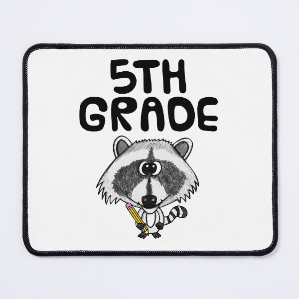 Item preview, School Raccoon 5th Grade Teacher, Back To School designed and sold by doodlerob.