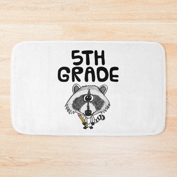 Item preview, School Raccoon 5th Grade Teacher, Back To School designed and sold by doodlerob.