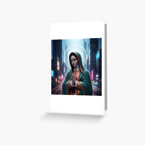 Item preview, THE FUTURE IS THE VIRGIN OF GUADALUPE designed and sold by ELMACHA.