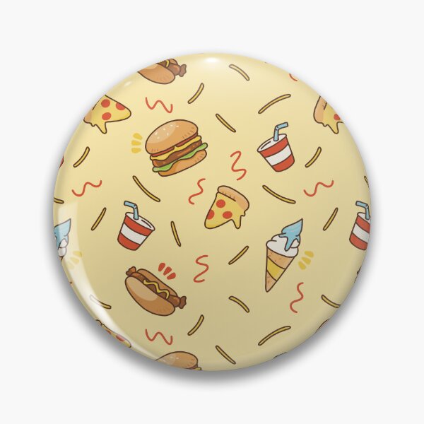 Item preview, Cute fast food pattern designed and sold by MagiMunchShop.
