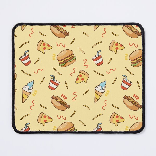 Item preview, Cute fast food pattern designed and sold by MagiMunchShop.