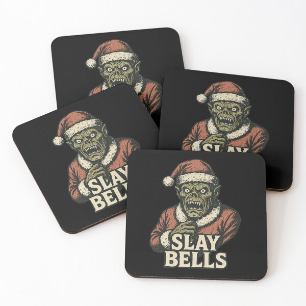 Item preview, Slay Bells Monster Christmas Shirt designed and sold by Oh, the HORROR!.