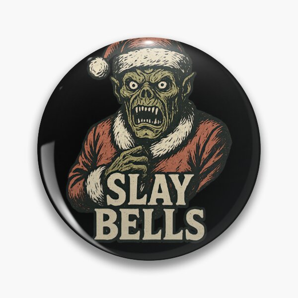 Item preview, Slay Bells Monster Christmas Shirt designed and sold by Oh, the HORROR!.