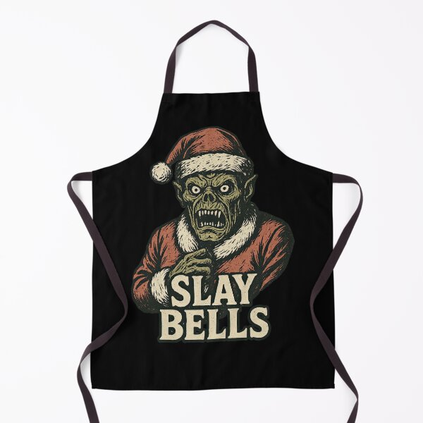 Item preview, Slay Bells Monster Christmas Shirt designed and sold by Oh, the HORROR!.