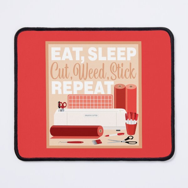 Item preview, Eat Sleep Repeat Home Cutter - Cutting Machine - RED designed and sold by StellarFX.