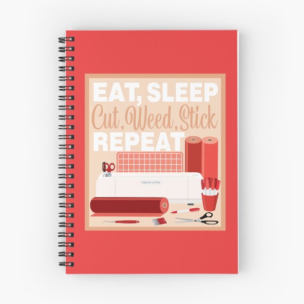 Item preview, Eat Sleep Repeat Home Cutter - Cutting Machine - RED designed and sold by StellarFX.