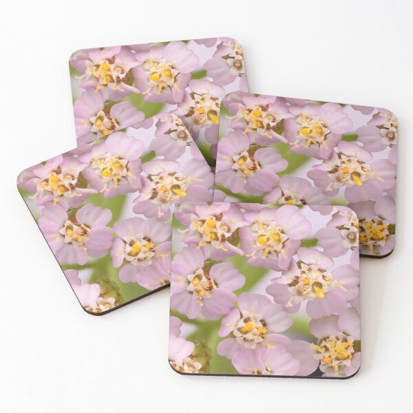 Item preview, Pink Yarrow Blossoms – Macro of Nature's Tiny Lacework designed and sold by Goiko7Margarita.