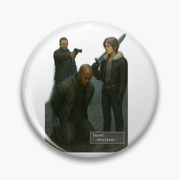 Item preview, "Whatever, Lincoln." The 100 FF8 Squall Parody designed and sold by Trauma Nicole.