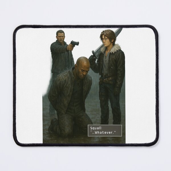 Item preview, "Whatever, Lincoln." The 100 FF8 Squall Parody designed and sold by Trauma Nicole.