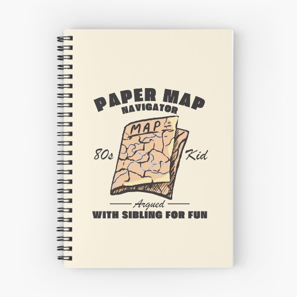 Item preview, Paper map navigator: argued with sibling for fun designed and sold by Peerless-Prime.