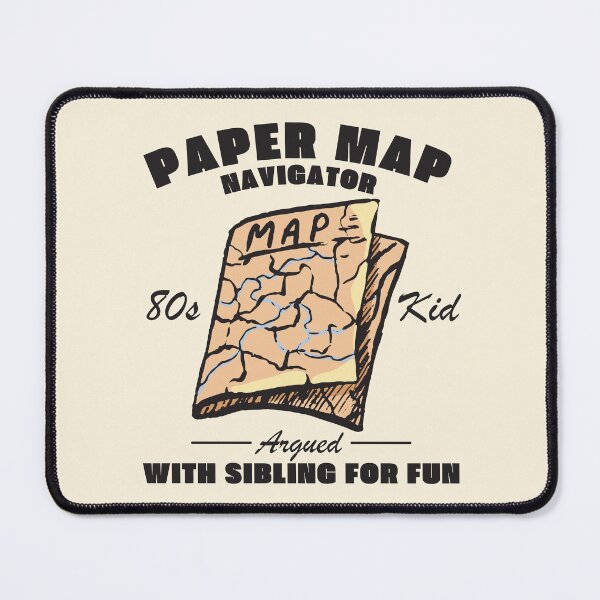 Item preview, Paper map navigator: argued with sibling for fun designed and sold by Peerless-Prime.