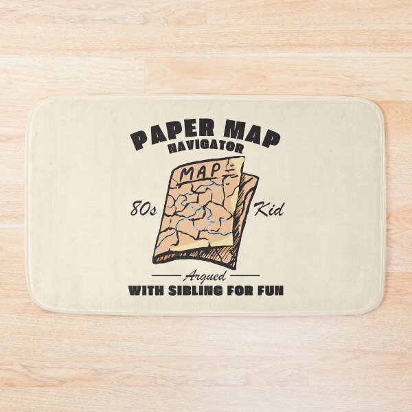 Item preview, Paper map navigator: argued with sibling for fun designed and sold by Peerless-Prime.