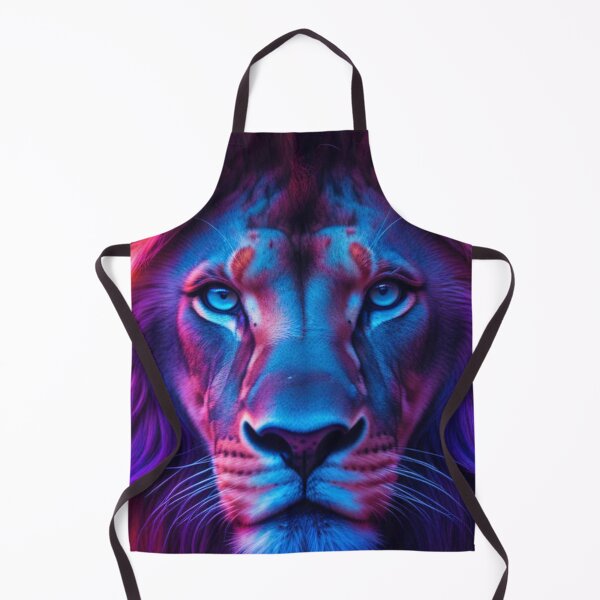 Item preview, Colorful Lion With Thoughtful Eyes designed and sold by Sam-DesignMart.