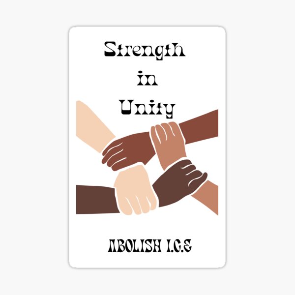 Item preview, Strength in Unity designed and sold by baileyrigg.