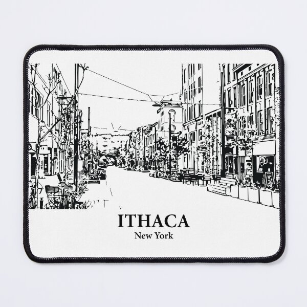Item preview, Ithaca - New York designed and sold by Lakeric Cityscapes.