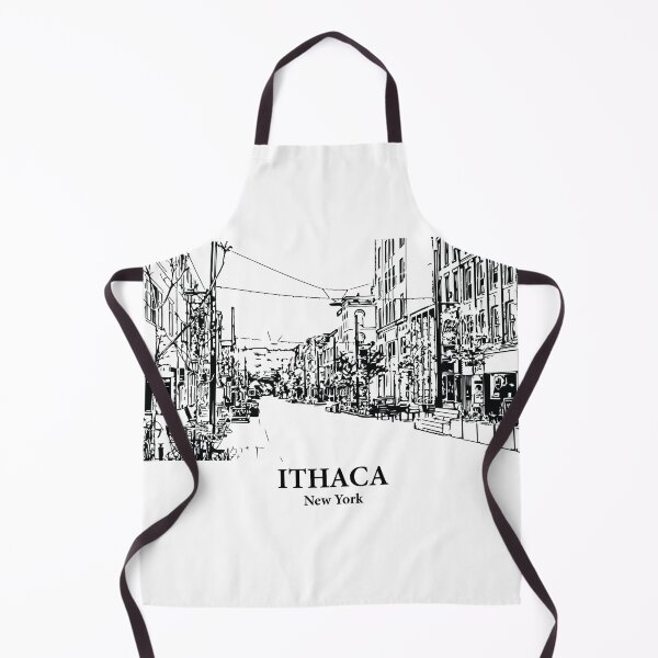 Item preview, Ithaca - New York designed and sold by Lakeric Cityscapes.