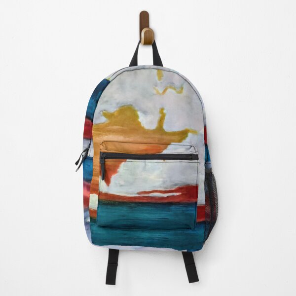 Item preview, Serene Sunset Over the Ocean - Vibrant Sky and Tranquil Seascape designed and sold by Resonance Frequency.