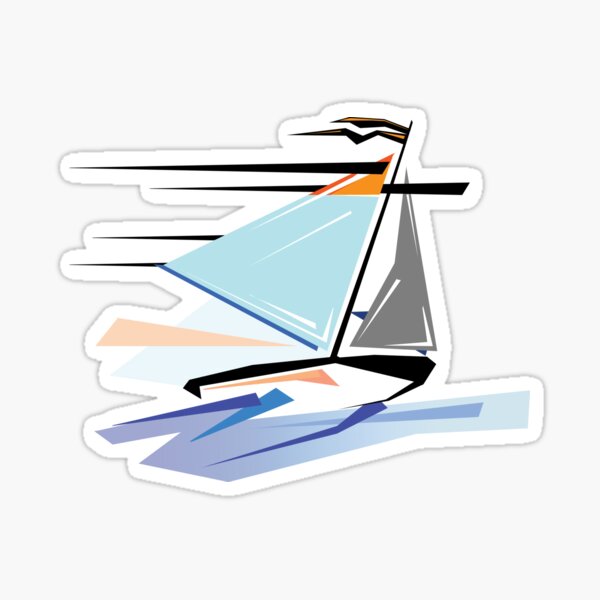 Item preview, Swift Sail – Minimalist Breeze designed and sold by MWPopLabs.