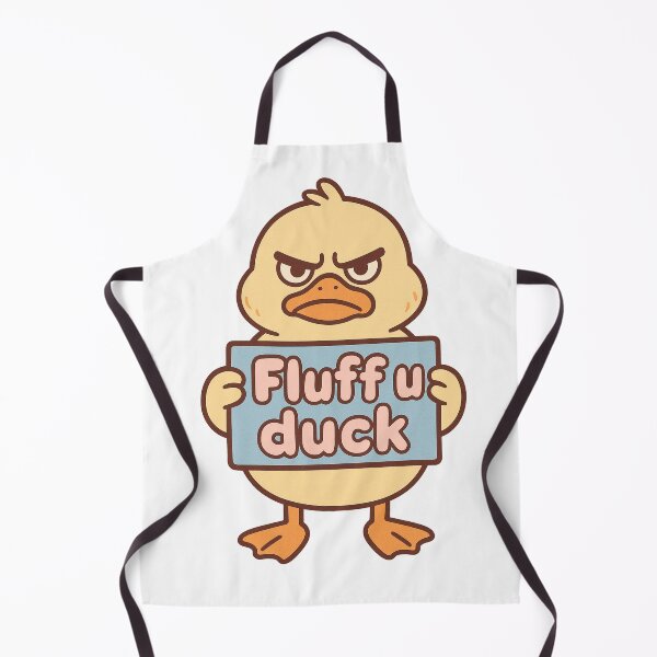 Item preview, Fluff U Duck - Kawaii Angry Duck Funny QuoteFluff U Duck – Kawaii Angry Duck Funny Quote designed and sold by Asbiell.