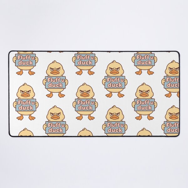 Item preview, Fluff U Duck - Kawaii Angry Duck Funny QuoteFluff U Duck – Kawaii Angry Duck Funny Quote designed and sold by Asbiell.
