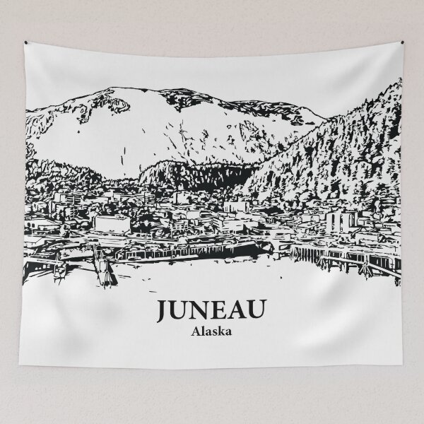 Item preview, Juneau - Alaska designed and sold by Lakeric Cityscapes.