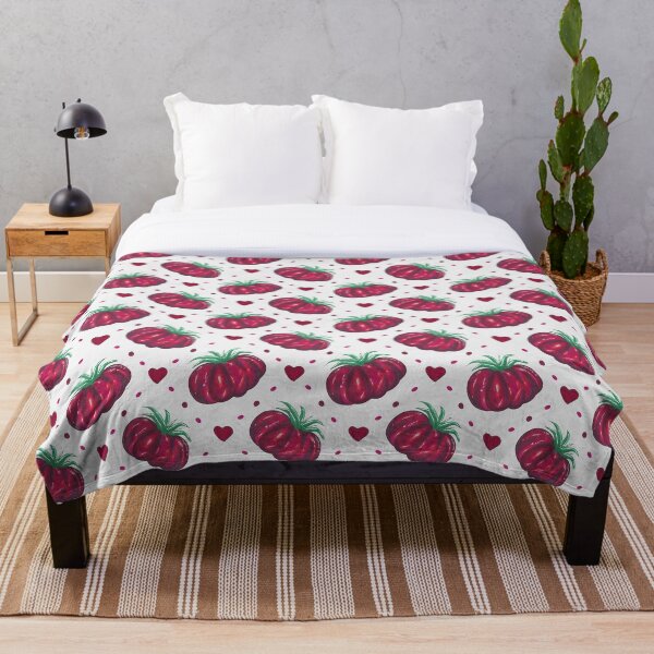 Artikelvorschau, Tomate: Das Muster! (Off-White-Hintergrund) entworfen und verkauft von PepAndGrace.