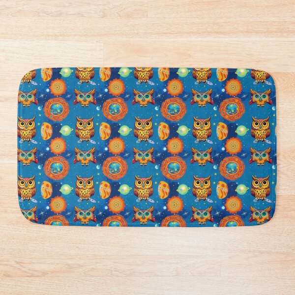 Item preview, Owls Seamless Pattern designed and sold by Korral.