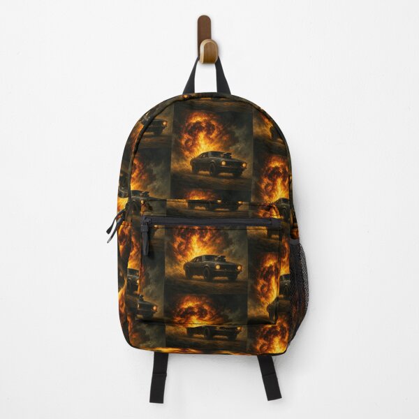 Item preview, Car next to a huge explosion designed and sold by Gabriel-Flores.