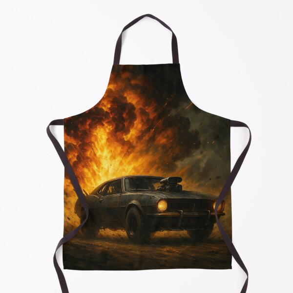 Item preview, Car next to a huge explosion designed and sold by Gabriel-Flores.