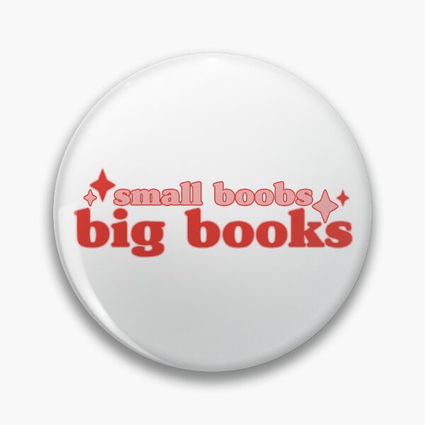 Item preview, Small Boobs Big Books Pink and Red designed and sold by Zero Labels.