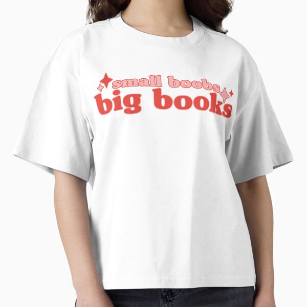 Item preview, Small Boobs Big Books Pink and Red designed and sold by Zero Labels.