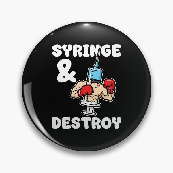 Item preview, SYRINGE AND DESTROY - NURSE GIFT designed and sold by KEF Custom.