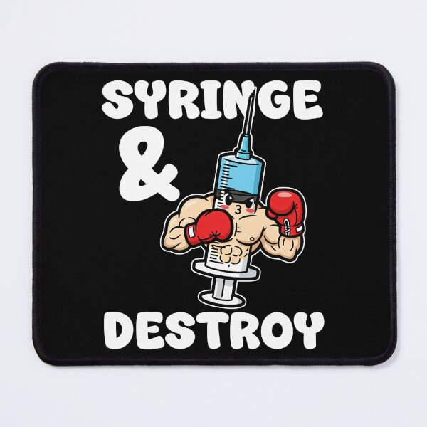 Item preview, SYRINGE AND DESTROY - NURSE GIFT designed and sold by KEF Custom.