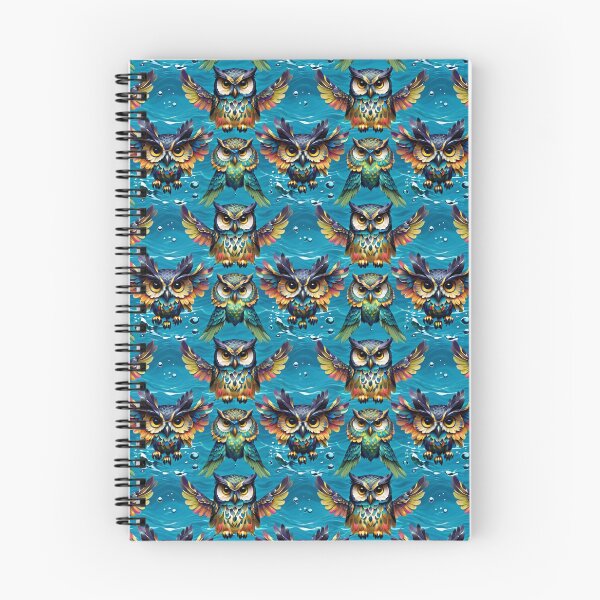 Item preview, Owls Seamless Pattern designed and sold by Korral.