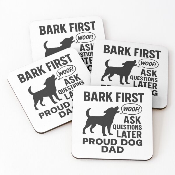 Item preview, Bark First, Ask Questions Later – Proud Dog Dad” | Fun Father’s Day Gift for Pet Lovers designed and sold by Rajasekar.