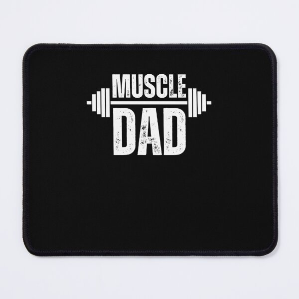 Item preview, Muscle Dad Vintage Weightlifter dad gym dada father workout designed and sold by snowry.