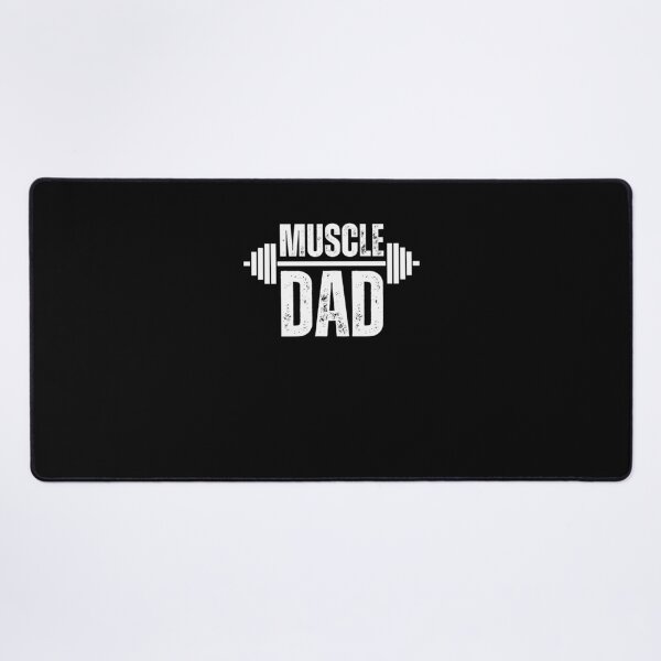 Item preview, Muscle Dad Vintage Weightlifter dad gym dada father workout designed and sold by snowry.