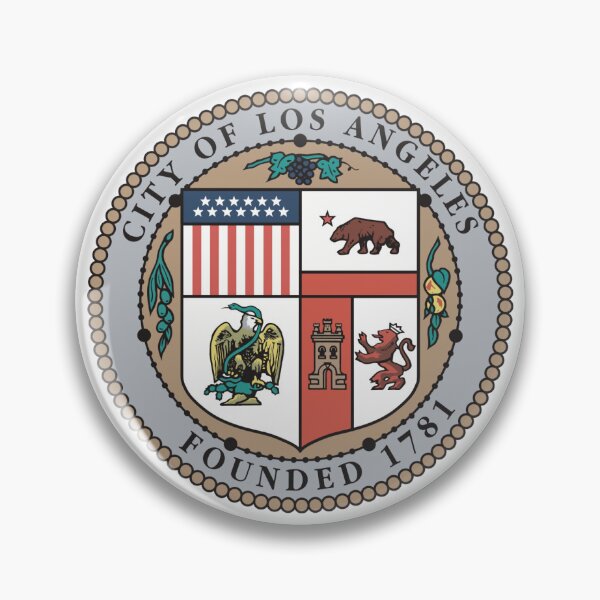 Item preview, City of Los Angeles coat of arms designed and sold by Say_it_aloud.