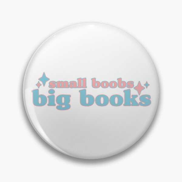 Item preview, Small Boobs Big Books Blue and Pink designed and sold by Zero Labels.
