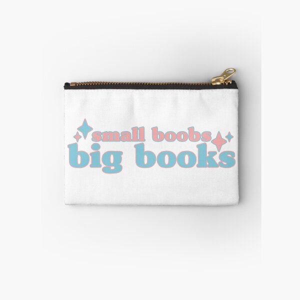 Item preview, Small Boobs Big Books Blue and Pink designed and sold by Zero Labels.