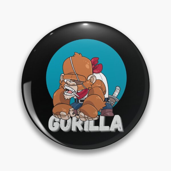 Item preview, Gorilla cartoon Artwork designed and sold by Artsyowlscrafts.