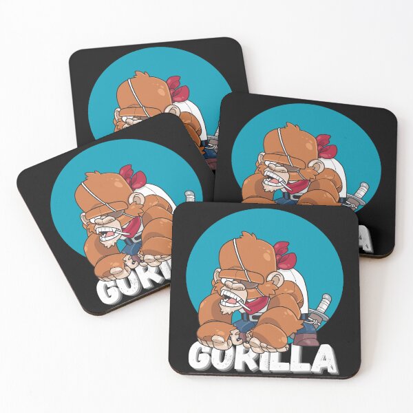 Item preview, Gorilla cartoon Artwork designed and sold by Artsyowlscrafts.