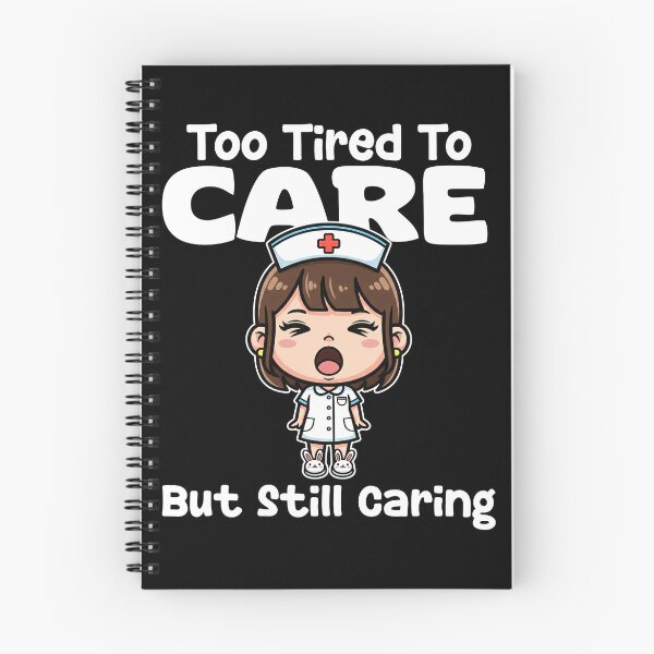 Item preview, TOO TIRED TO CARE BUT STILL CARING - NURSE GIFT designed and sold by KEF Custom.