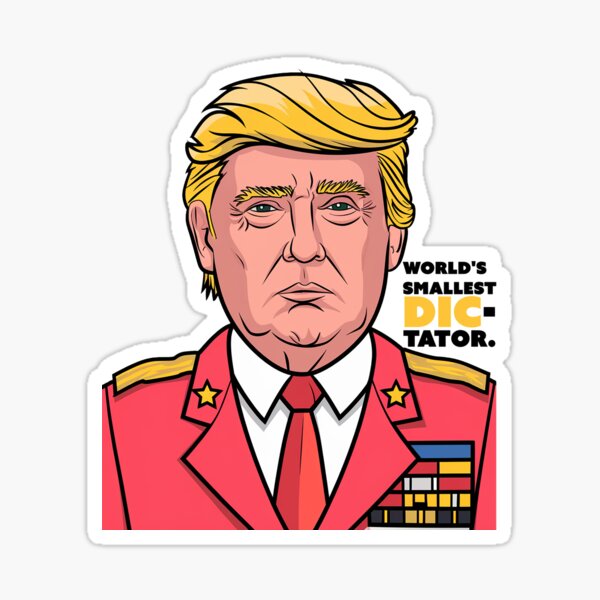 Artikel-Vorschau von Donald Trump: Der kleinste Diktator der Welt, designt und verkauft von 3MillsDesign.