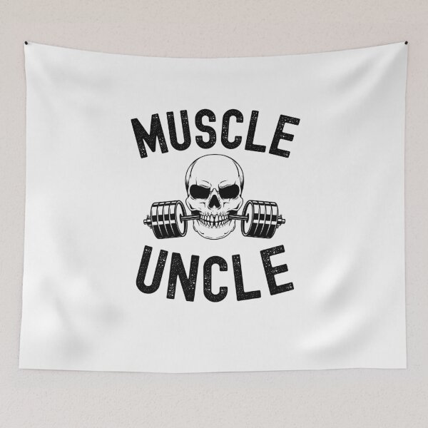Item preview, Muscle uncle gym Weightlifter uncle skeleton barbell designed and sold by snowry.