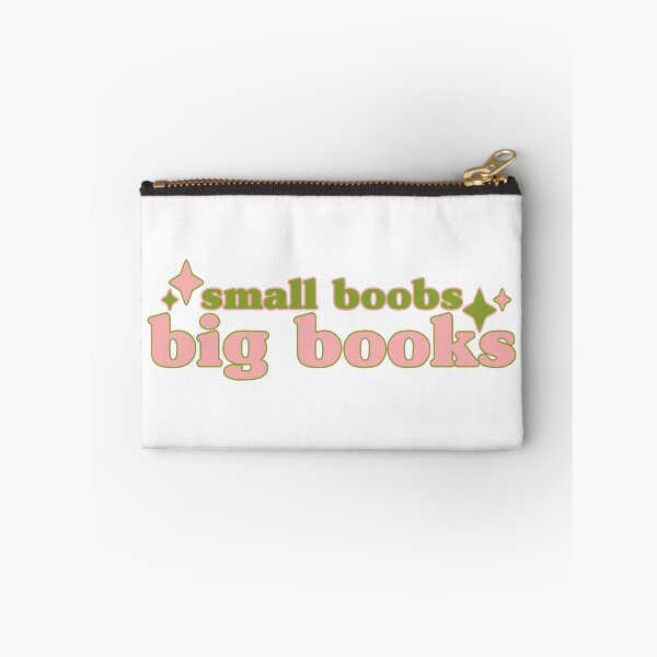 Item preview, Small Boobs Big Books Pink and Green designed and sold by Zero Labels.
