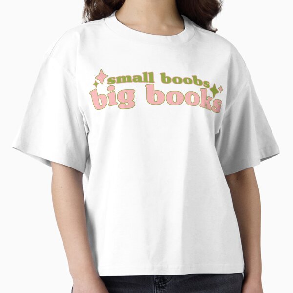 Item preview, Small Boobs Big Books Pink and Green designed and sold by Zero Labels.