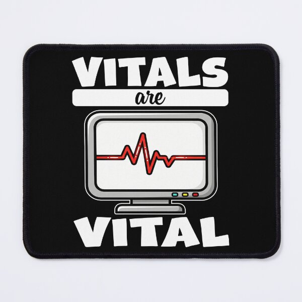 Item preview, VITALS ARE VITAL - NURSE GIFT designed and sold by KEF Custom.