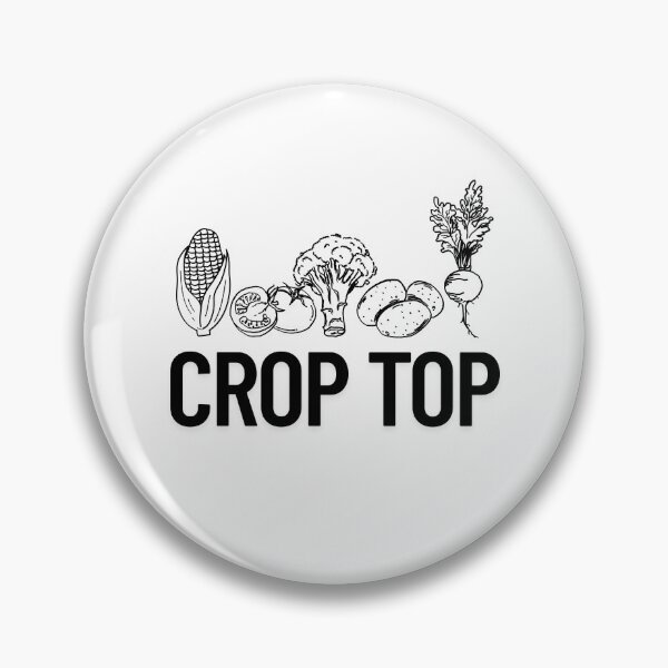Item preview, Gardening & Vegetable Tee, Funny Crop Top, Garden Veggies Crop Top  designed and sold by MotivaChic.
